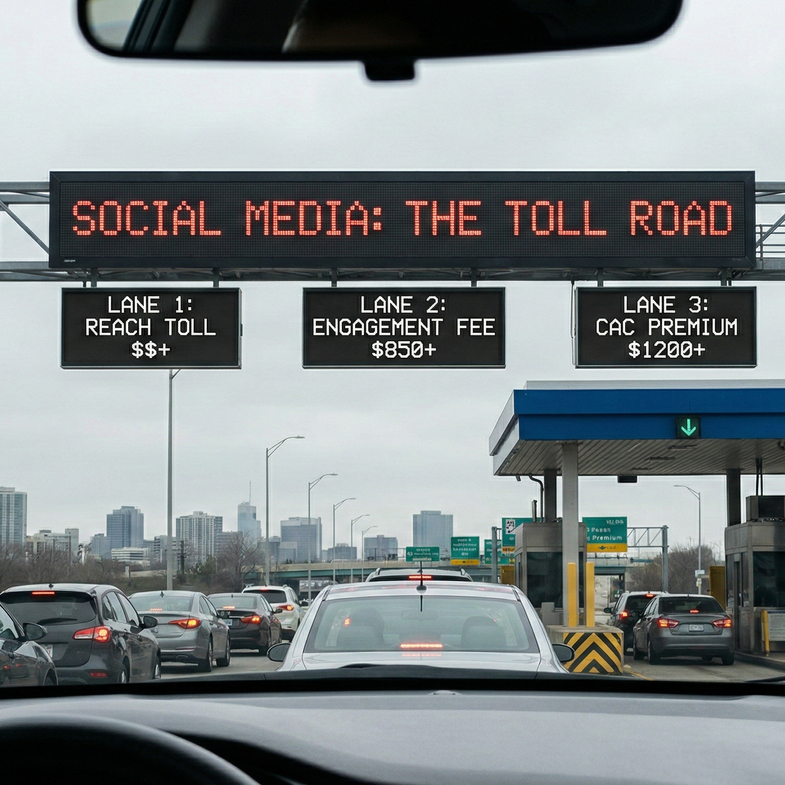 Social Media Toll Road